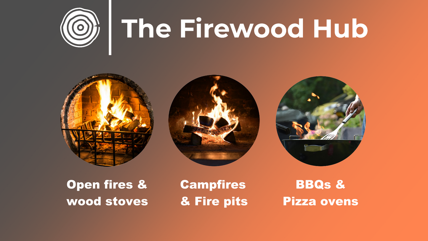 Natural Cube Firelighters (160 Pack)